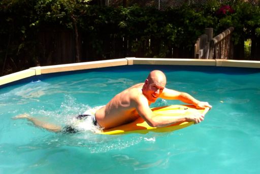 Piscine Thank you Lord !